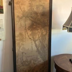 Tapestry Panels Late 1800’s W Mirror Backing 