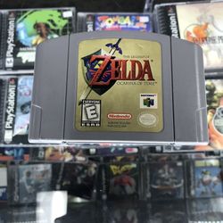 Zelda Ocarina Of Time N64 $45-$50 Each Gamehogs 11am-7pm