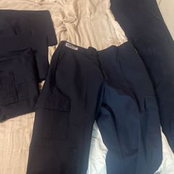 Dickies Style Blue Work Pants