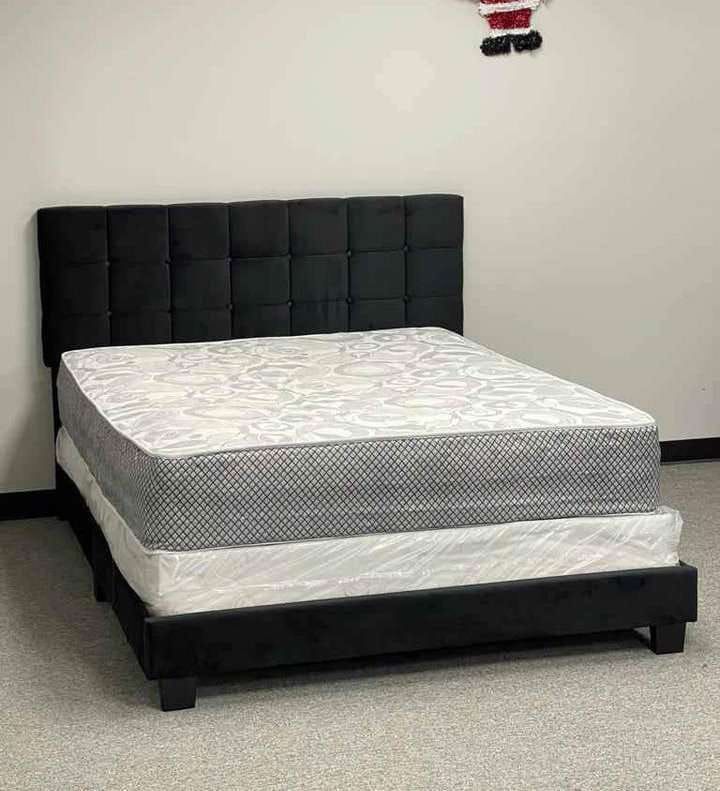 New Queen Bed With Mattress For $350