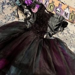 Black Unicorn Costume Size S (4-6)