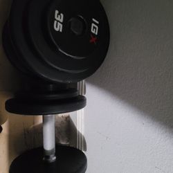 Rubber dumbells Weights