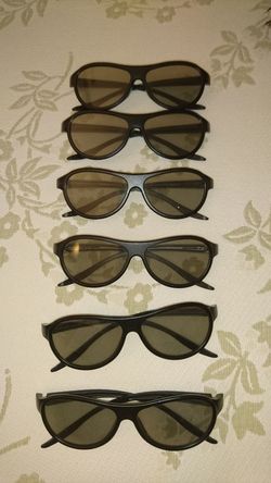 LG - cinema 3D glasses - 6 pairs