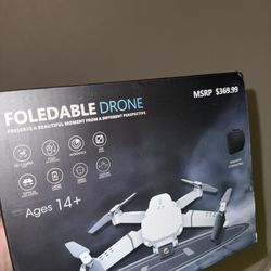 $369.99 MSRP FOLDEABLE DRONE! 