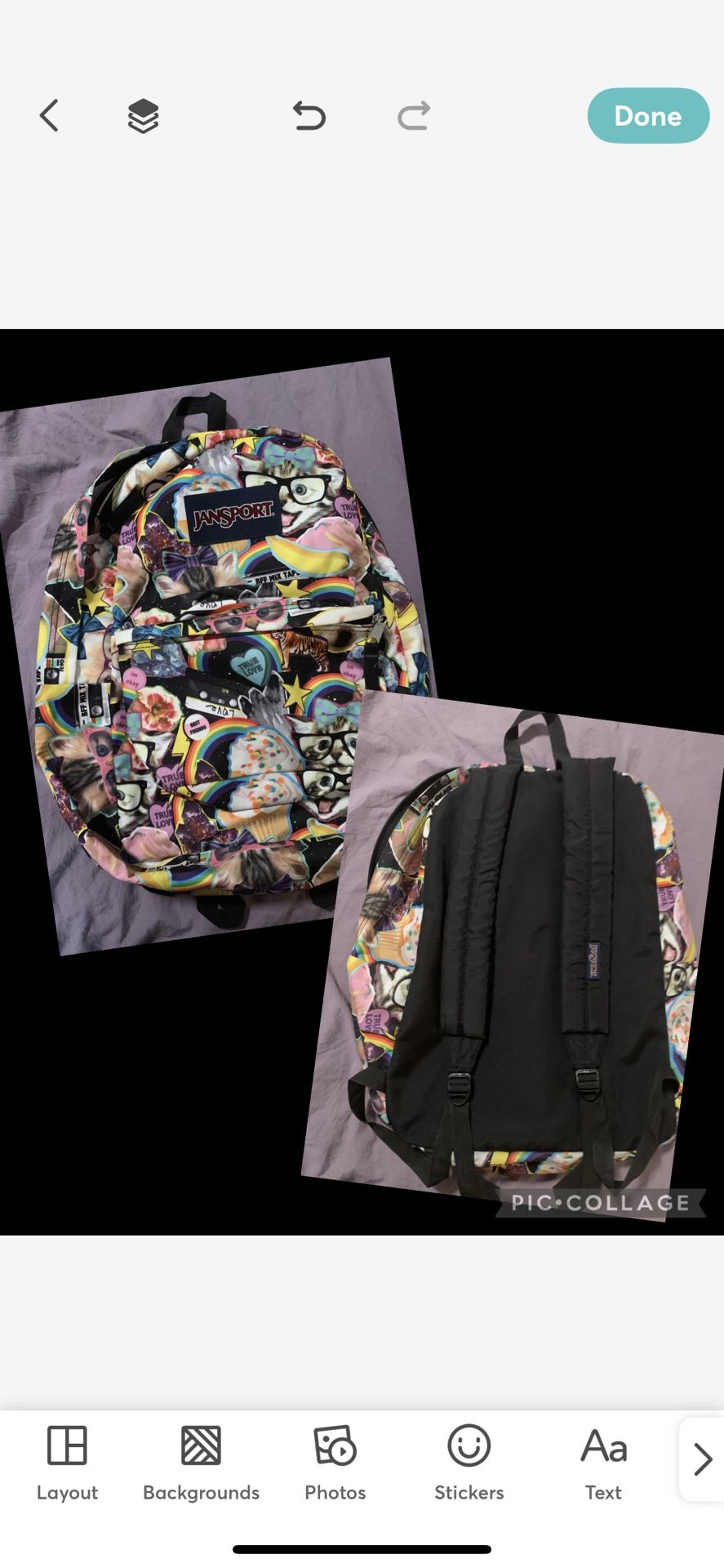 CUTE JANSPORT Backpack 