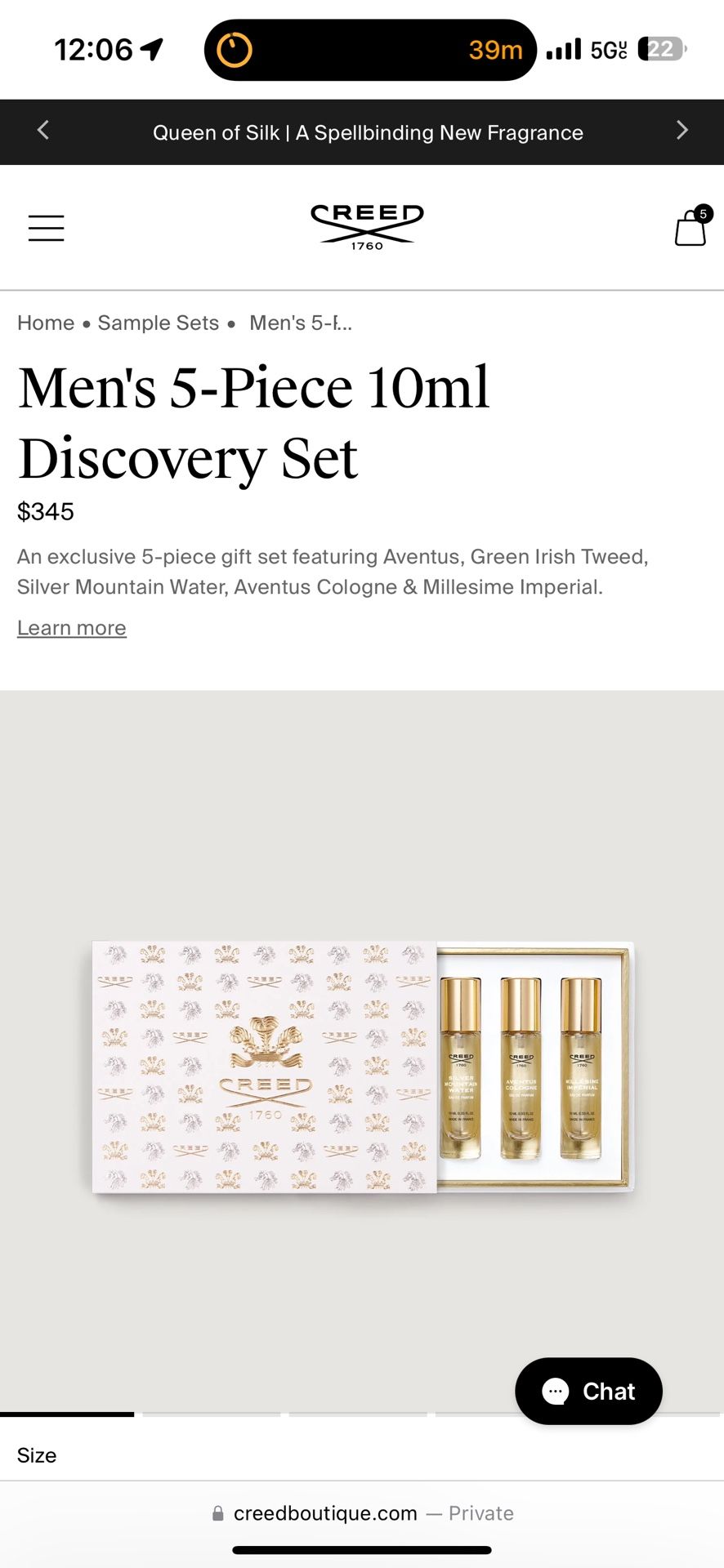 Creed Adventus Discovery kit