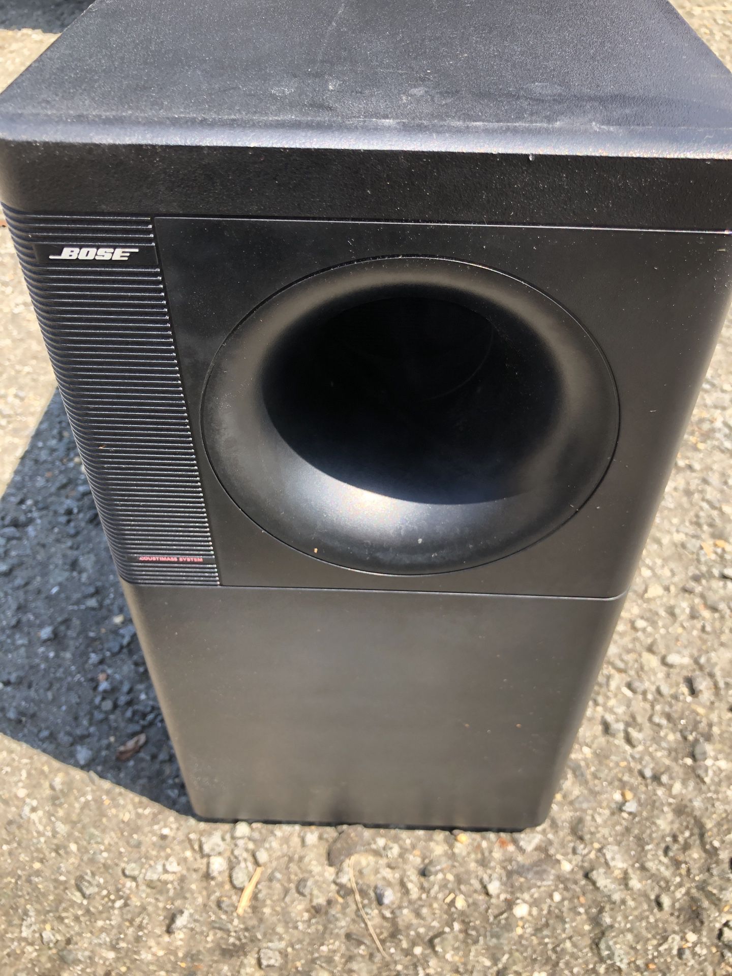 Bose subwoofer home entertainment system