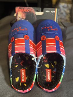 Chucky Slippers for Halloween M and L