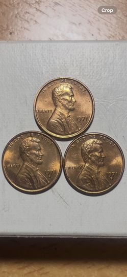 3  1971S Lincoln Memorial Pennies 