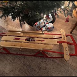 Sled Vintage look