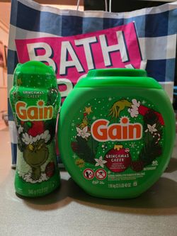Gain grinchmas cheer 60ct flings & scent booster beads