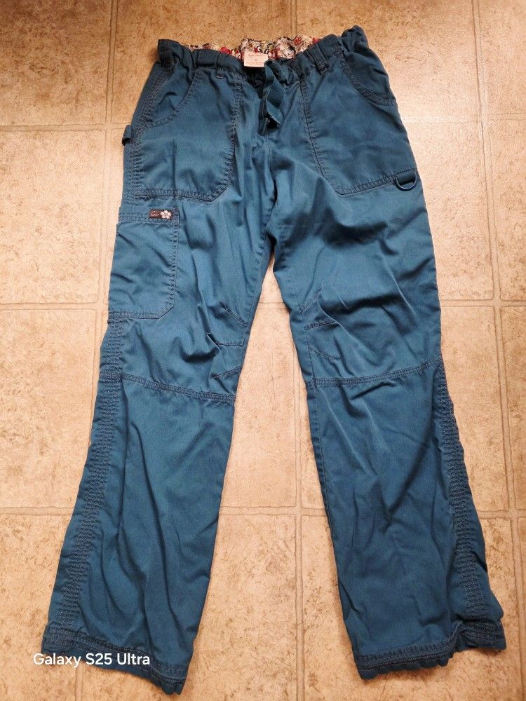 Koi Patterson Scrub Pants- Small