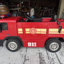 12V Fire Truck Battery Operated