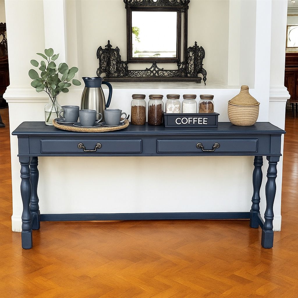 Vintage Console : Entry Way Table : Buffet : Desk - delivery available