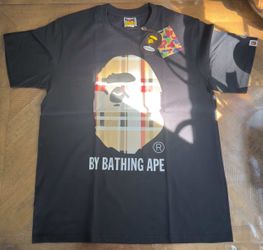 bape x burberry shirt