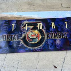 Mortal Kombat 3 ultimate Arcade marquee