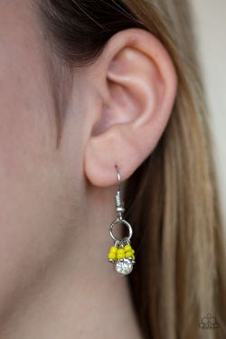Twinkling Trinkets Yellow Earrings