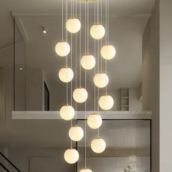 Modern globe chandelier