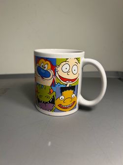 Nickelodeon 2020 Character Coffee Mug Rugrats Hey Arnold Ren Stimpy Reptar