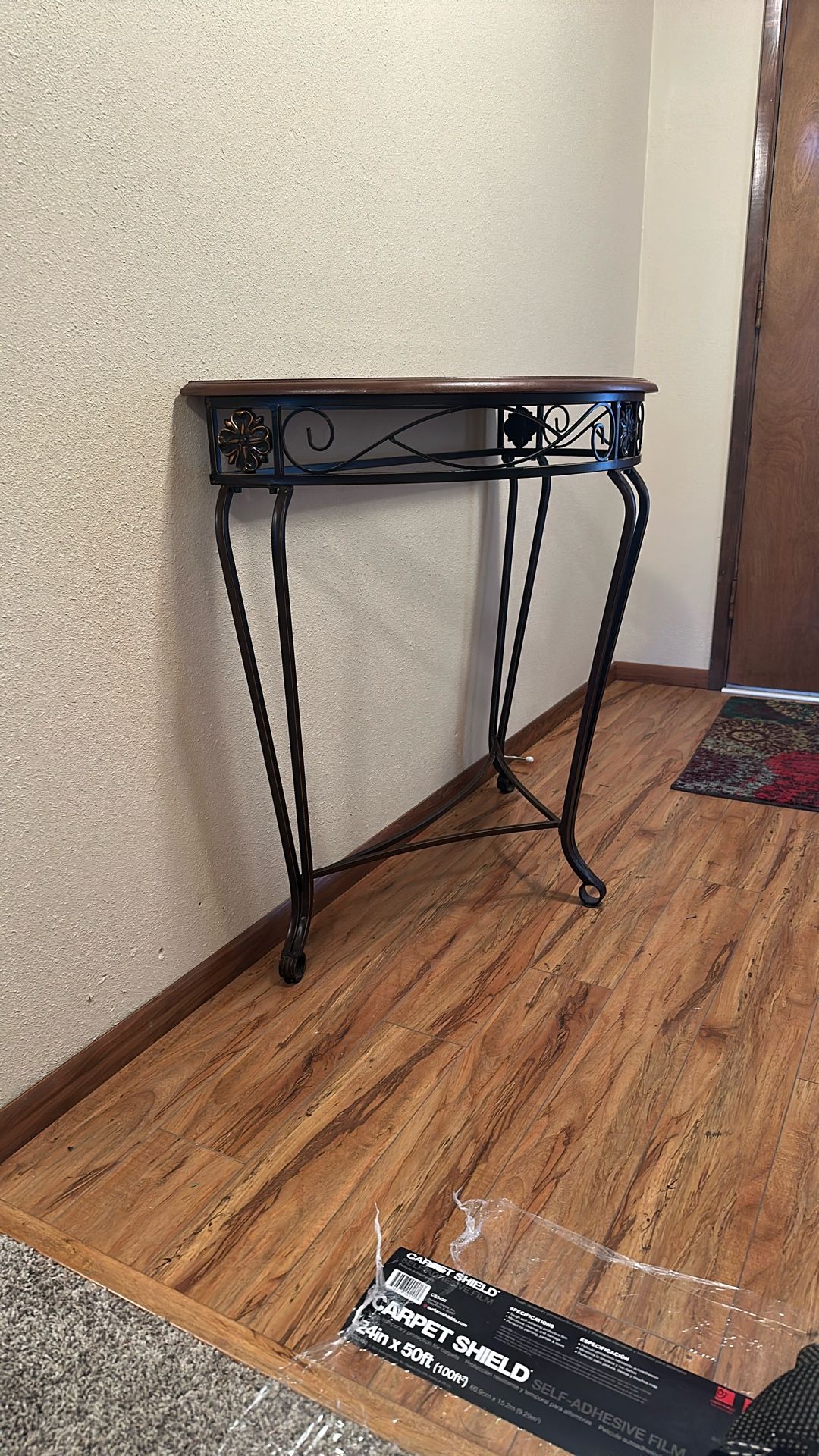 Half Round Entry Table