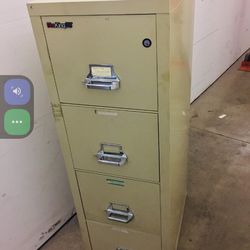 Four Drawer Fire King File Cabinet