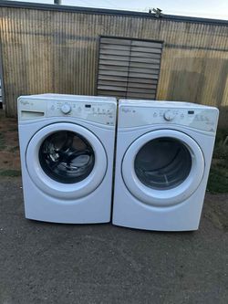 Whirlpool washer and dryer laundry