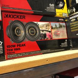 Kicker 4 Inch Speakers On Sale Today for 69.99