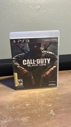 PS3 call of duty Bkack ops