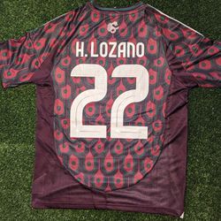 2024 Mexico Away Jersey Chucky Lozano Jersey