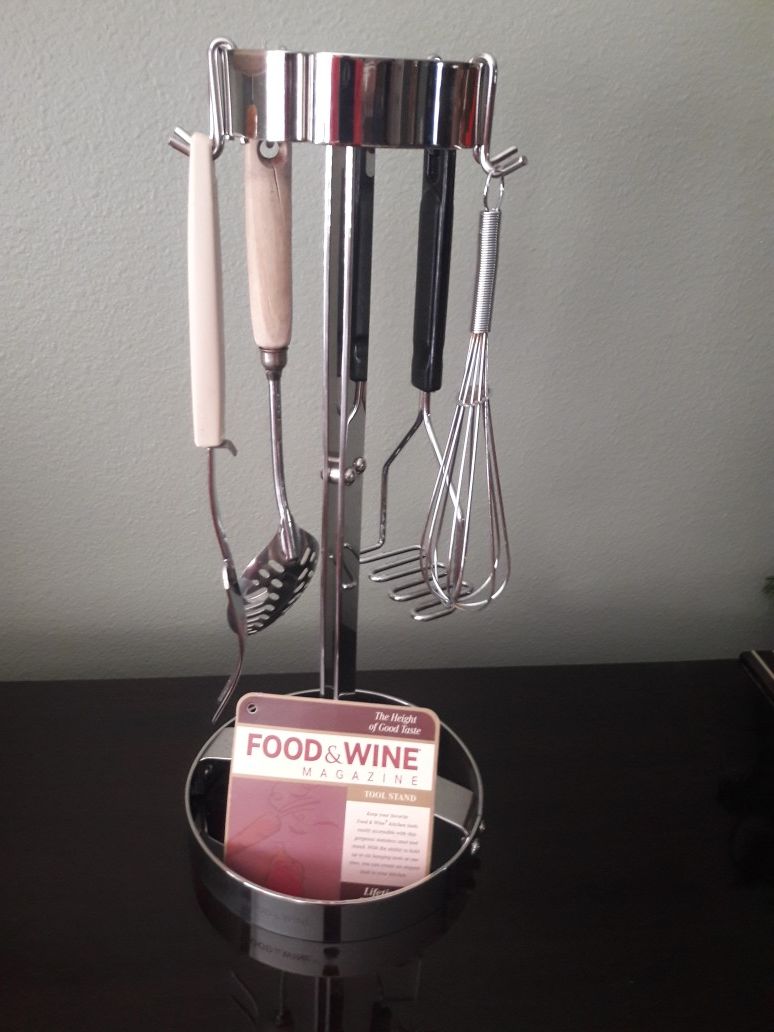 KITCHEN UTENSIL STAND * NEW!!! * TOOLS NOT INCLUDED