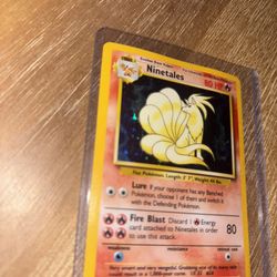Ninetales #12 Pokemon Base Set