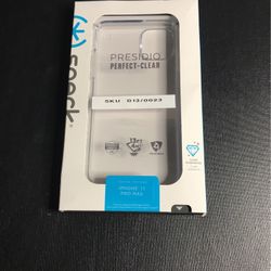 Speck Presidio Perfect-Clear Series Case for Apple iPhone 11 Pro - Clear