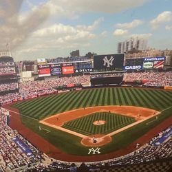 Walll Art Yankees Licensed By League Baseball 