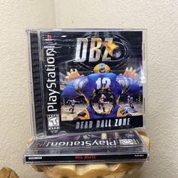 NFL Blitz Sony PlayStation 1, 1998, Complete / DBZ dead ball zone ps1   Tested & works 