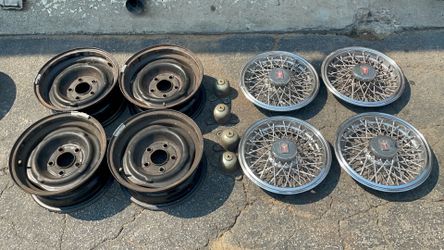 1985 Cutlass Supreme 14 inch steelies 5 on 4.75 inches