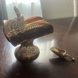 Antique Sugar Bowl w/Scooper