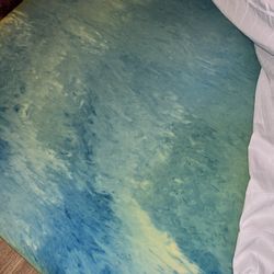 King 3 inch mattress topper with covers
