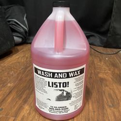 1 Gallon Wash And Wax Car Washing Product 