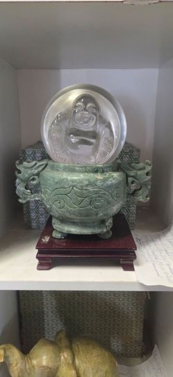 Antique estate sales Jade incense burner
