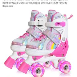 Adjustable Girls Roller Skates