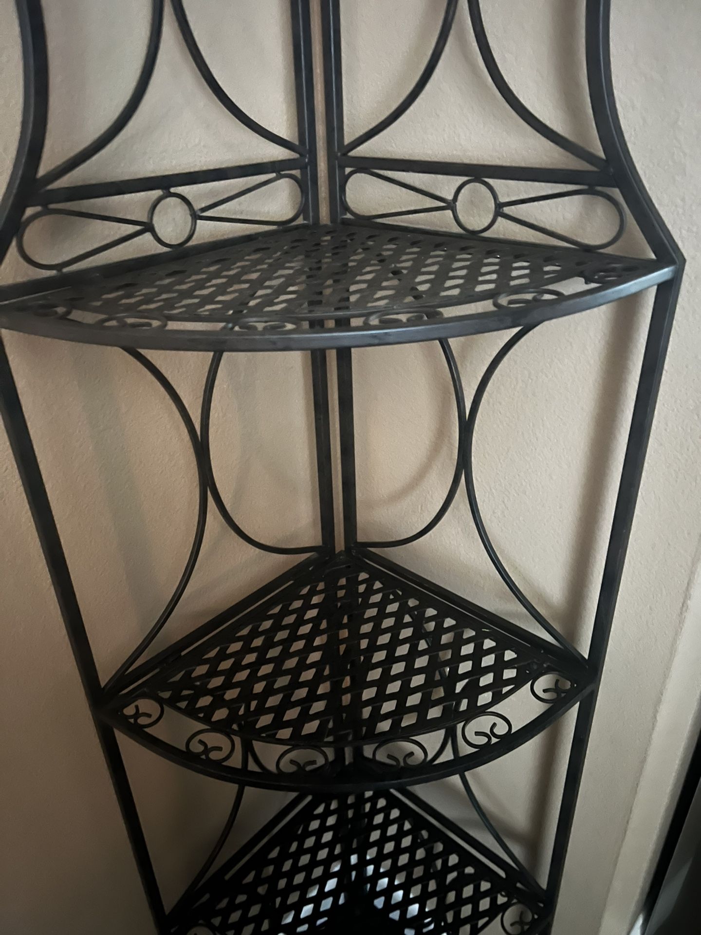 Antique Bronze Scroll Five Tiered Corner Rack for Sale in City Of Industry CA OfferUp