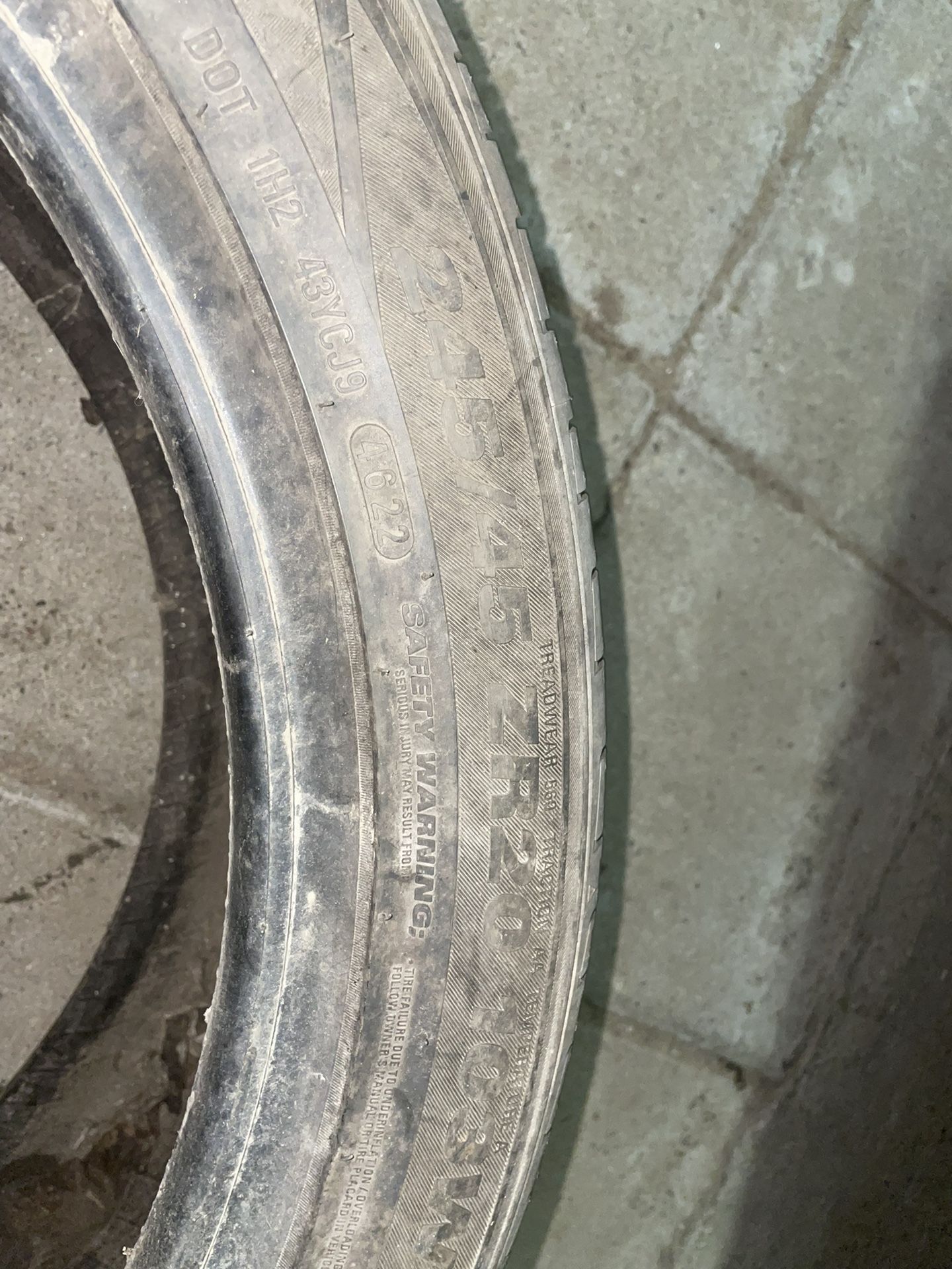 Kuhmo Size 245/45ZR20