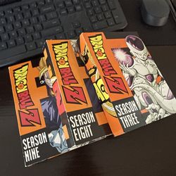 3 Seasons Box Sets Dragonball Z DVDs