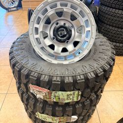 15" 4x137 Chamber Black Rhino Silver ATV UTV Can-Am Rims Set