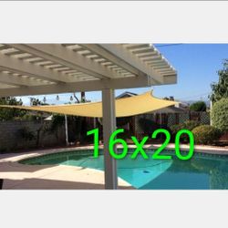 16 x 20 Sun Sail Sunshade