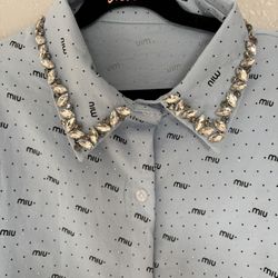 Beautiful Miu Miu Blusa Size M