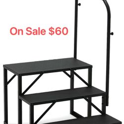 🔥ON SALE🔥3-Step RV Steps With Handrail 