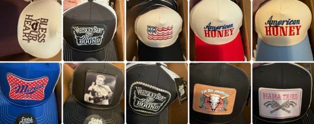 25 New snap back Hats