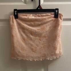 Brand New Light Pink Tube Top Size L Juniors 