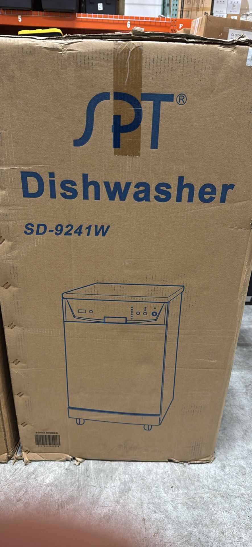 Spt Dishwasher SD-9241W